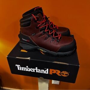 Timberland PRO‎ Men's Brown and Black Work Boots men’s size 11 steel toe